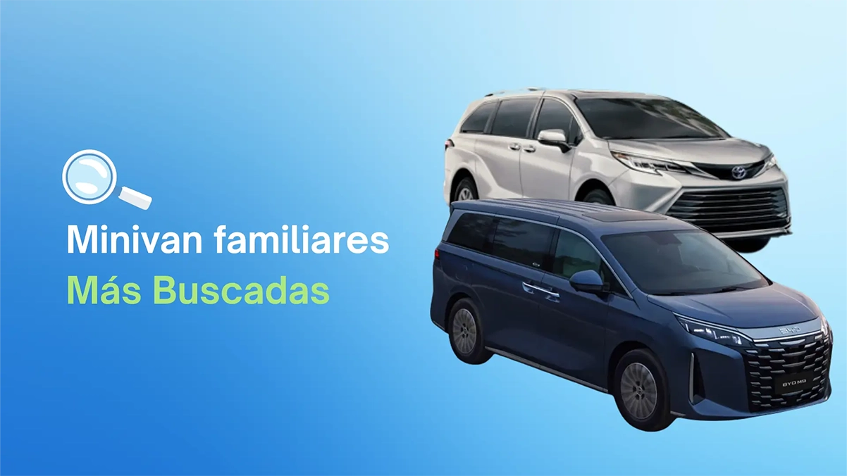 Minivan familiares más buscadas y nuevas en México