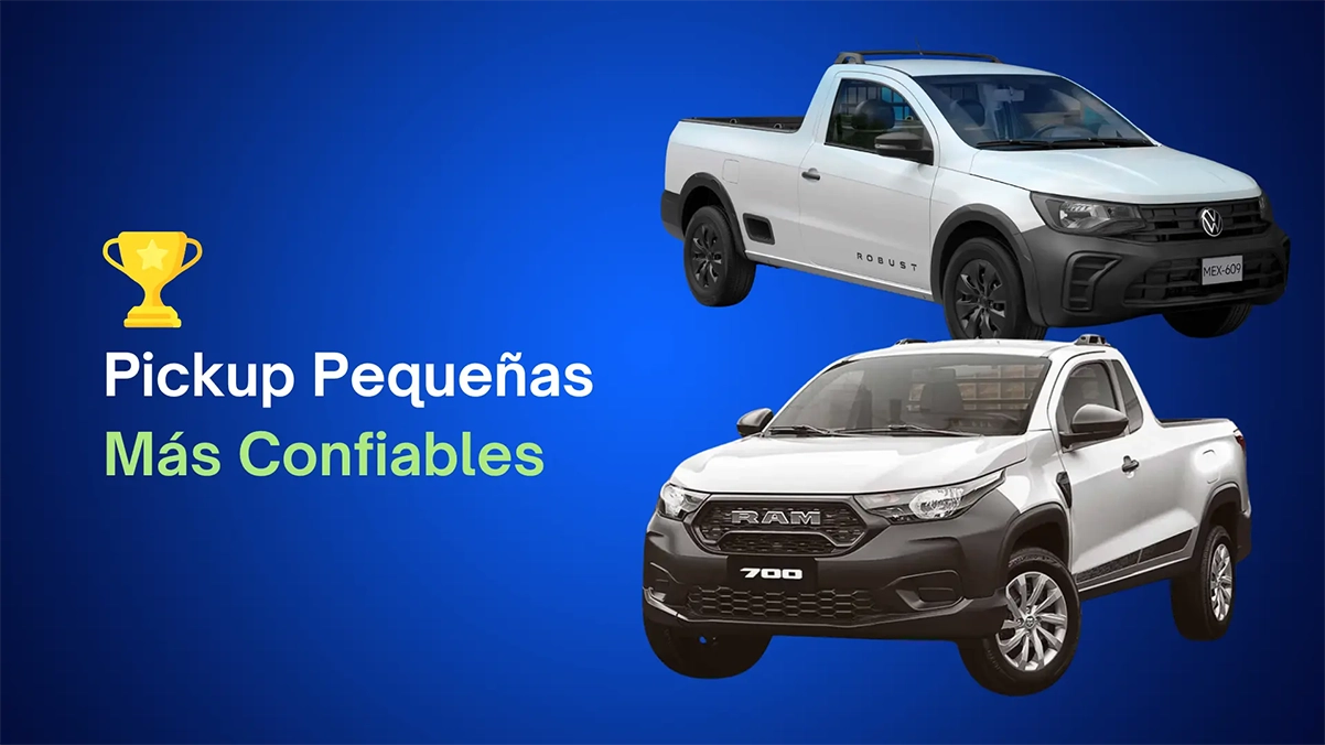 Pickups pequeñas más confiables